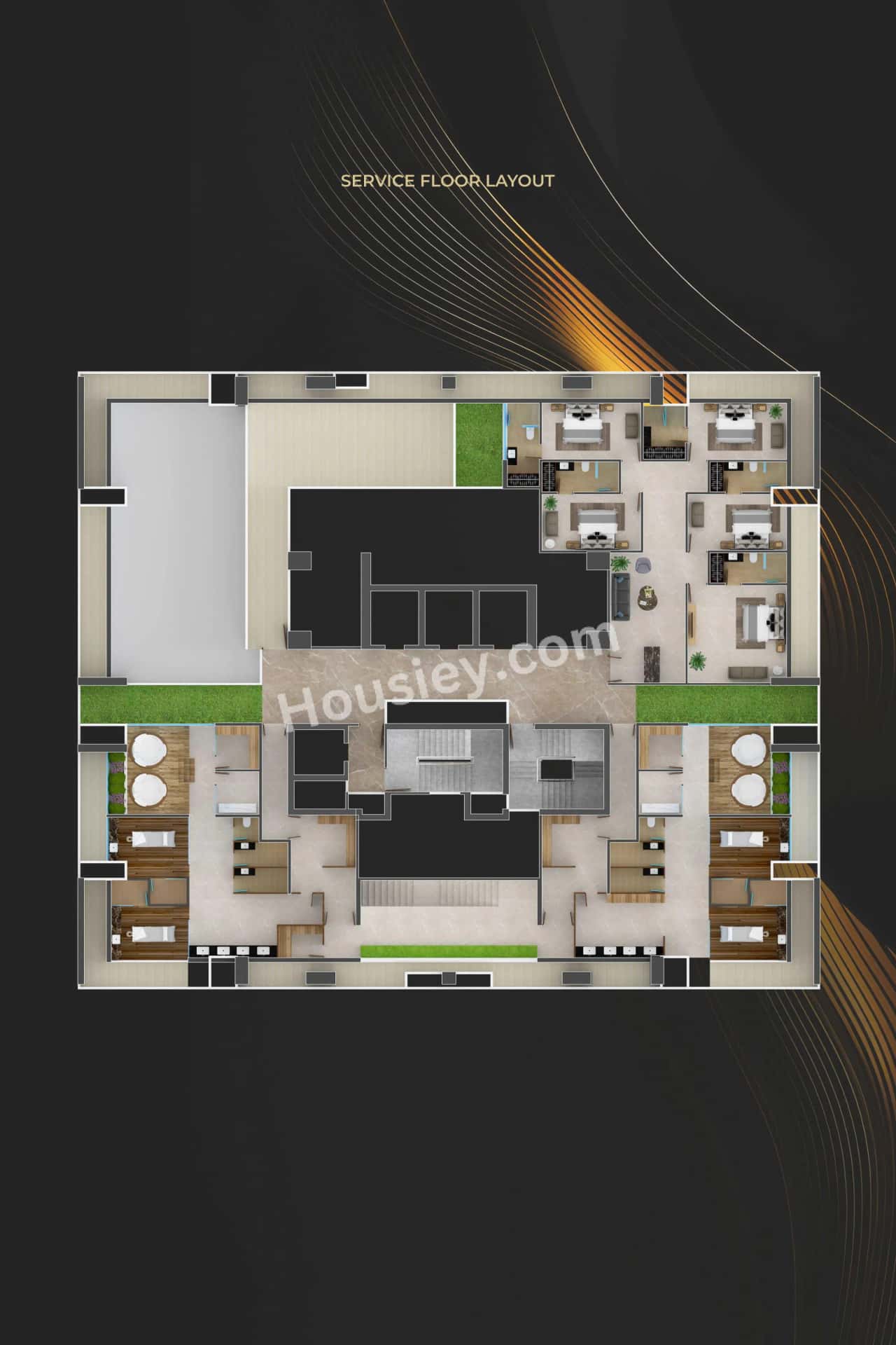 Majestique The Crown Floor plan 5