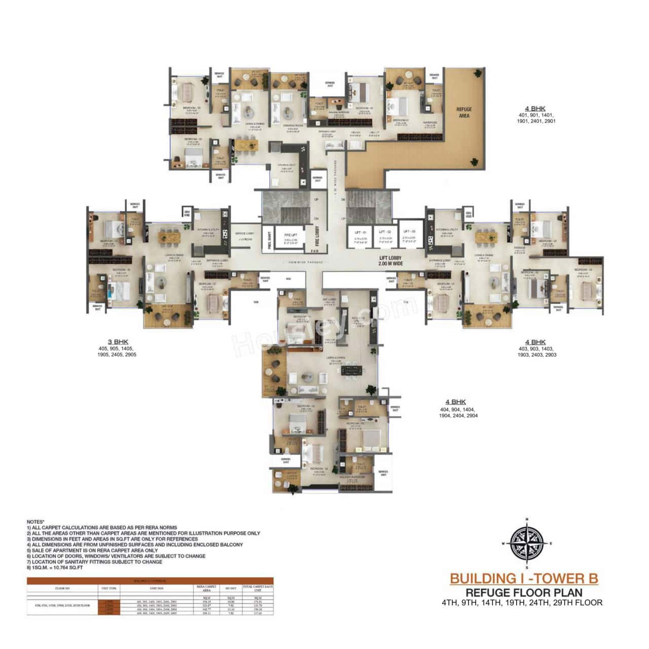Majestique The Ornate Floor plan 5