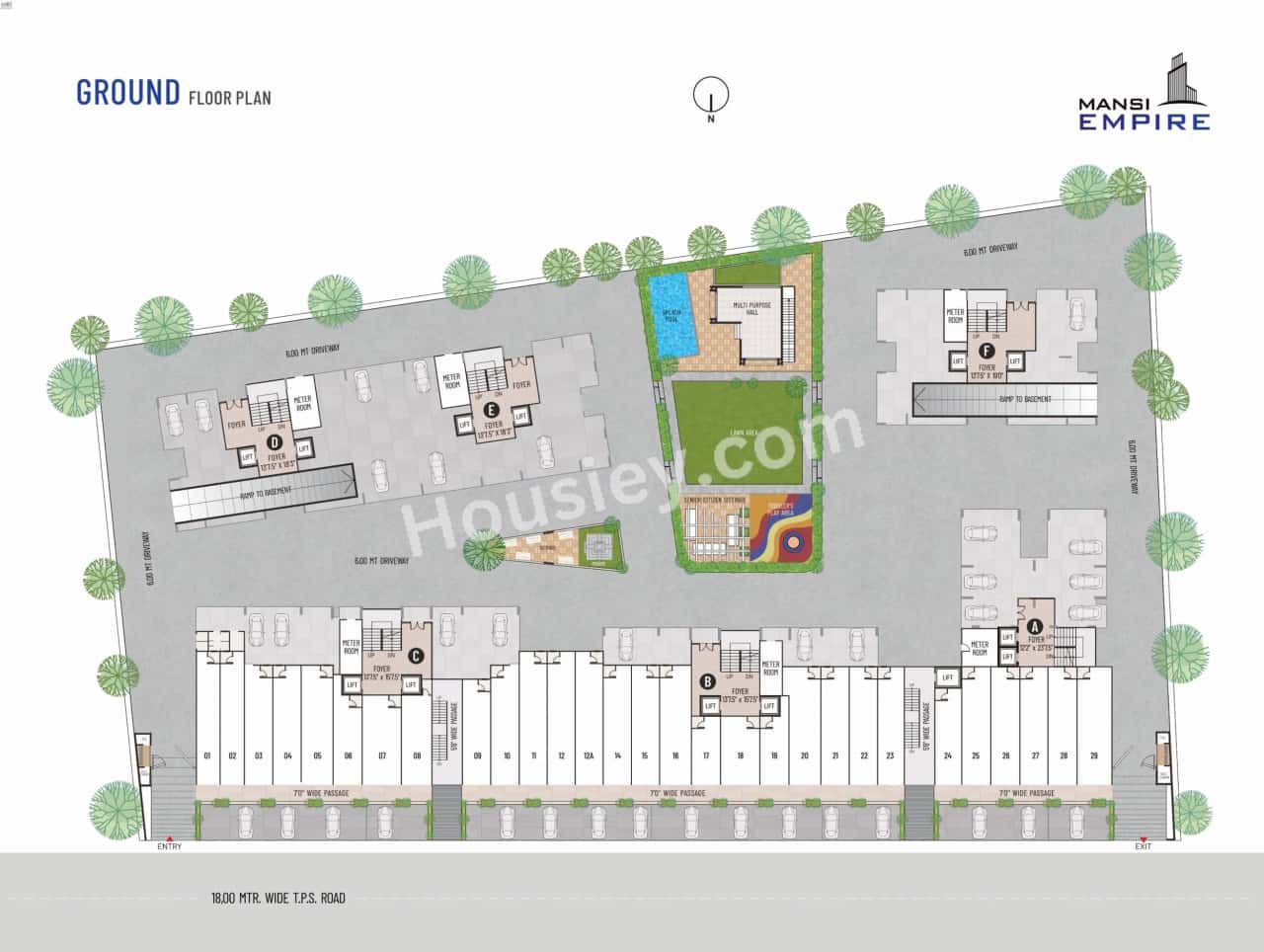 Mansi Empire Floor plan 1