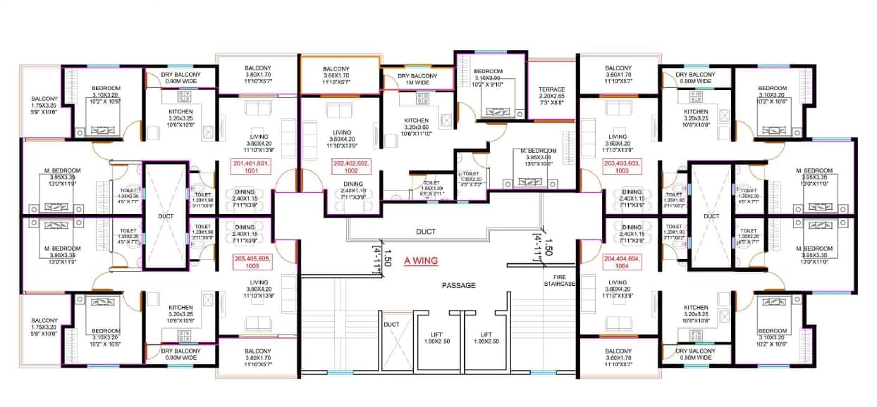 Audumbar Marigold Calendula Floor plan 1
