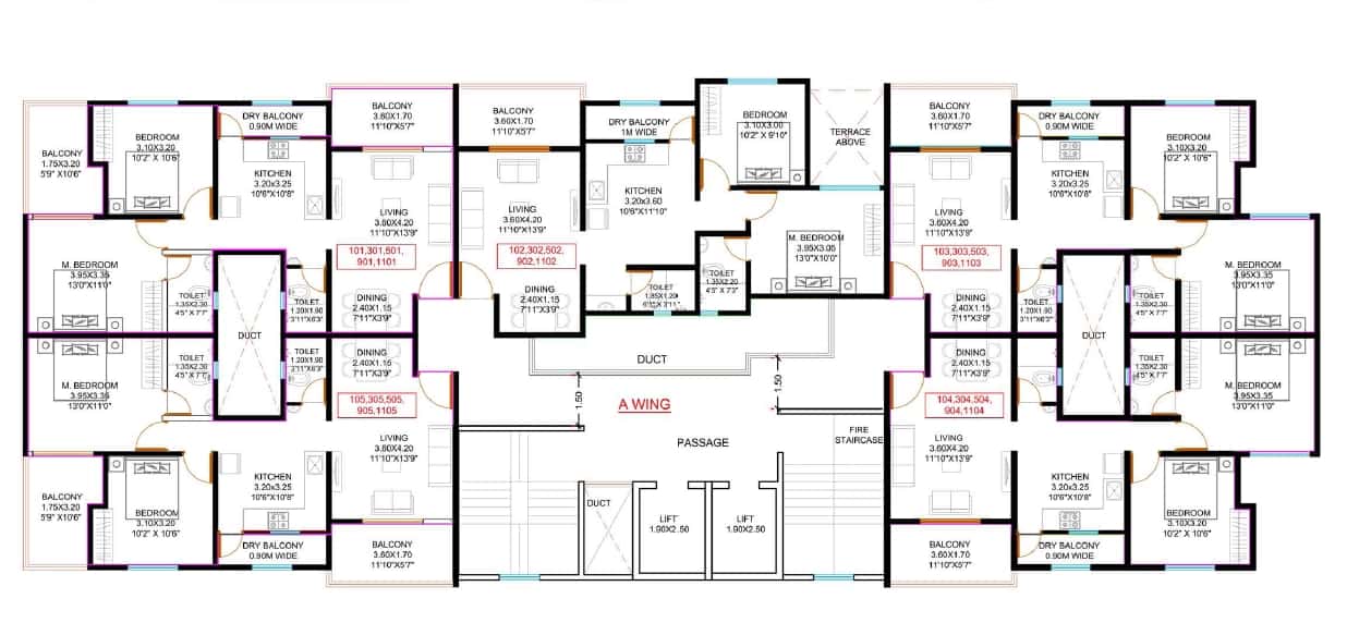 Audumbar Marigold Calendula Floor plan 3