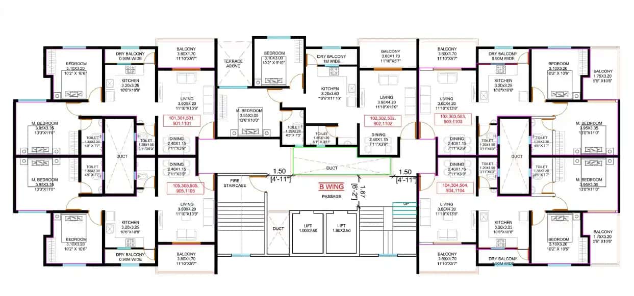 Audumbar Marigold Calendula Floor plan 4