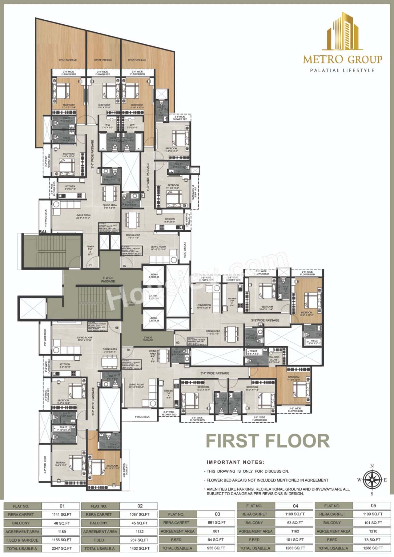 Metro Regalia Floor plan 3
