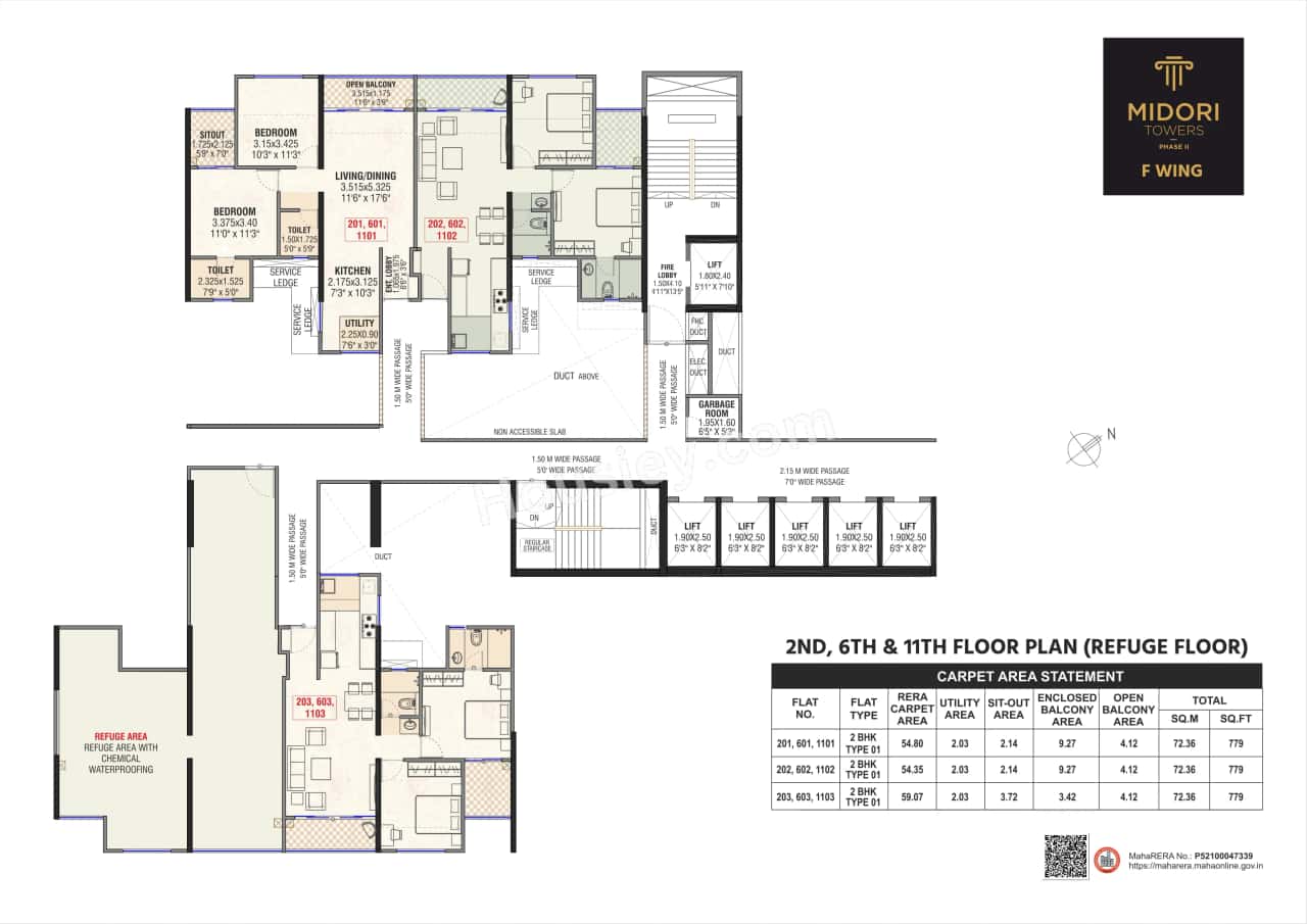 Midori Towers Phase 2 Floor plan 10
