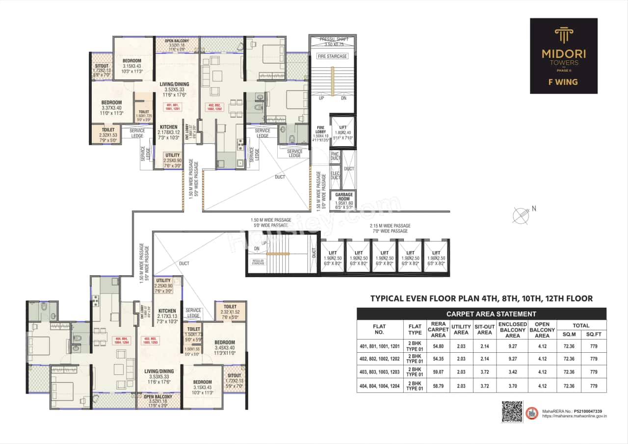 Midori Towers Phase 2 Floor plan 12