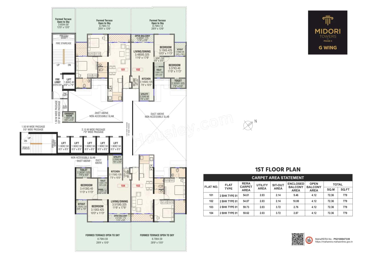 Midori Towers Phase 2 Floor plan 13