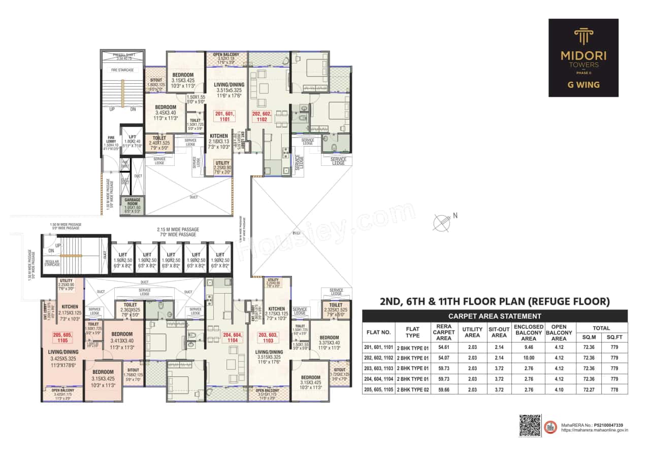 Midori Towers Phase 2 Floor plan 14