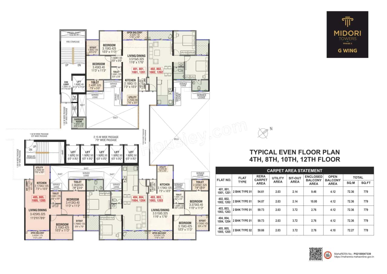Midori Towers Phase 2 Floor plan 15