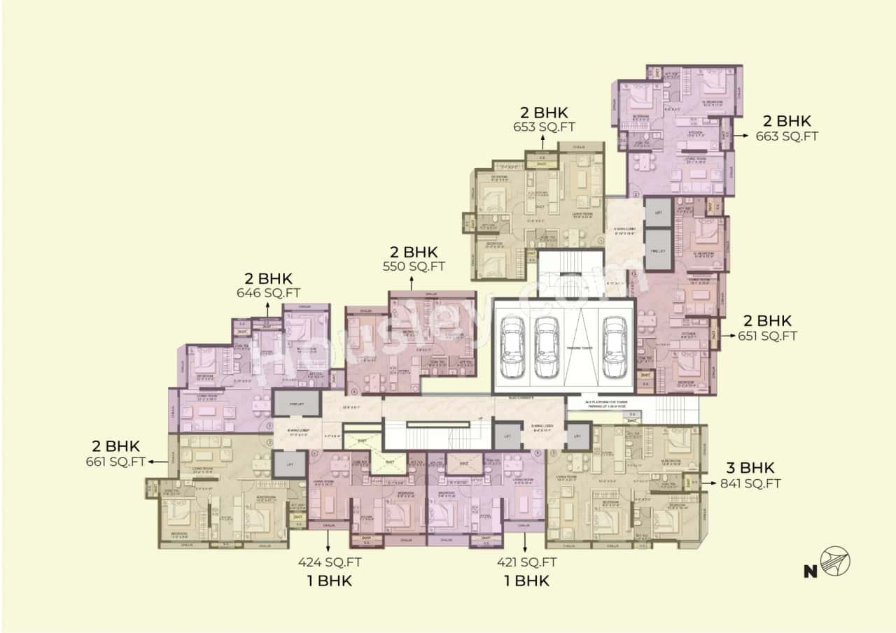 Modirealty Ashvattha Master Plan