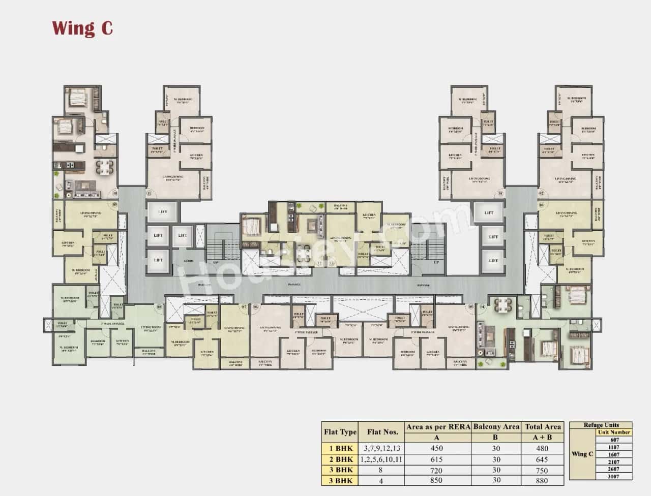 Mukta My Heaven Floor plan 1