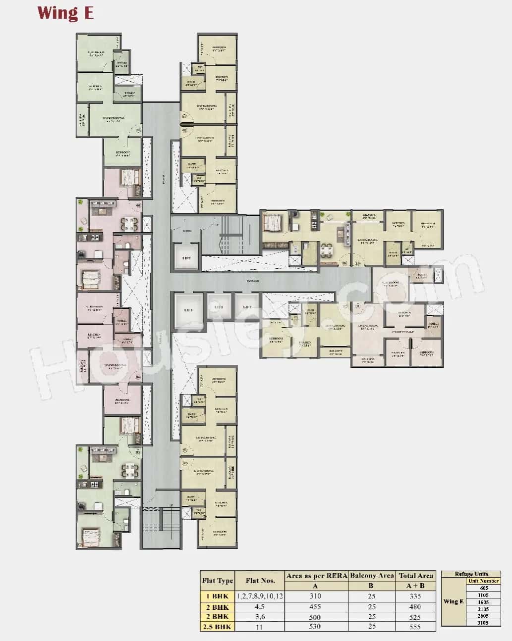 Mukta My Heaven Floor plan 3