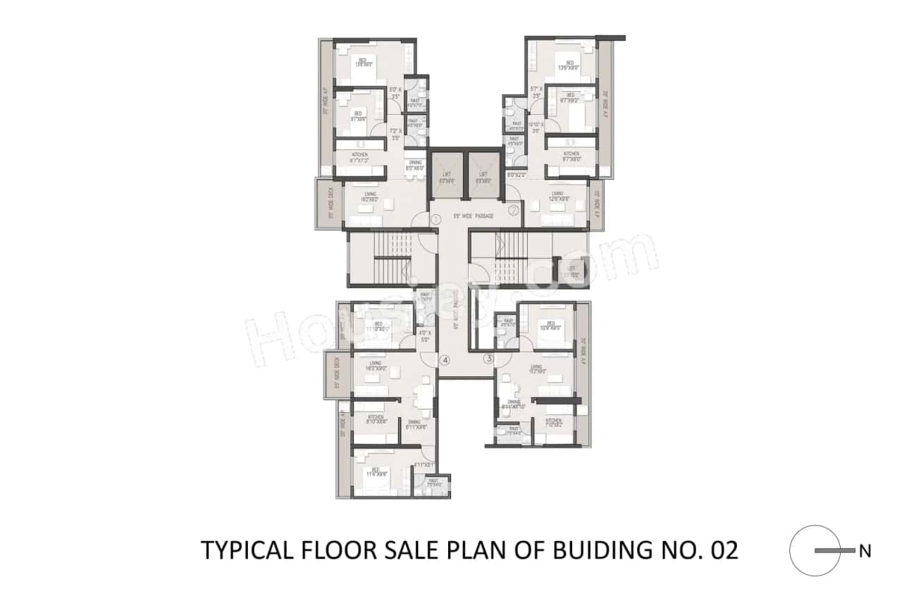 Nakshatra Gokul Floor plan 2