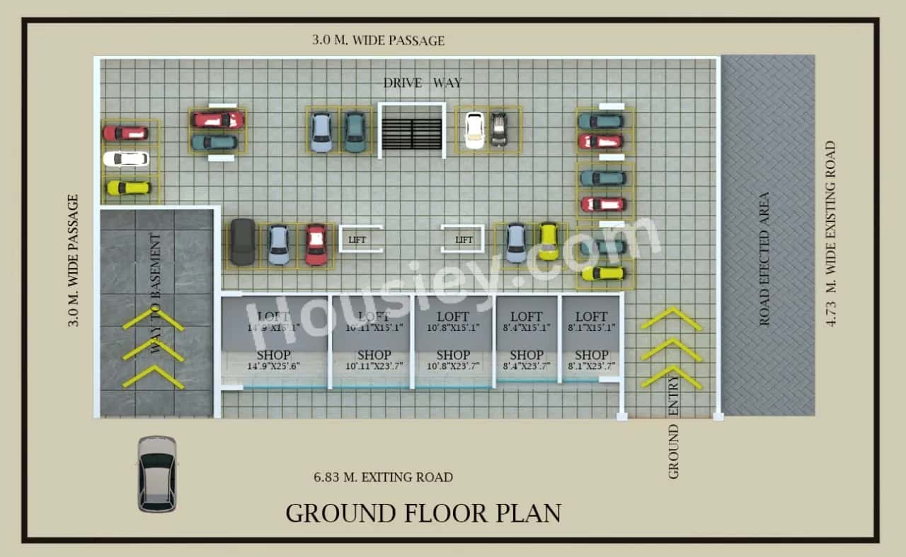 Nikhil Pride Park Floor plan 1