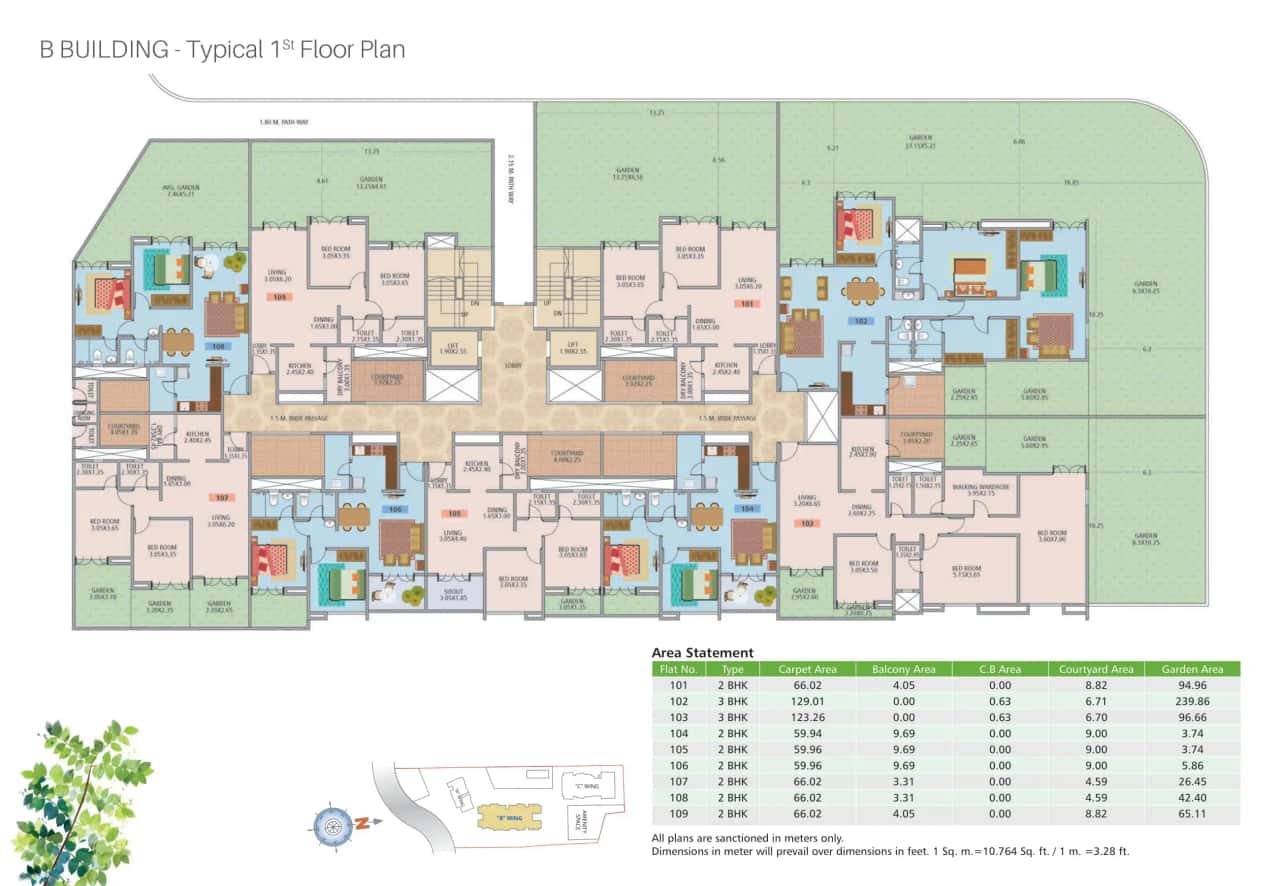 Nirman Altius Floor plan 1
