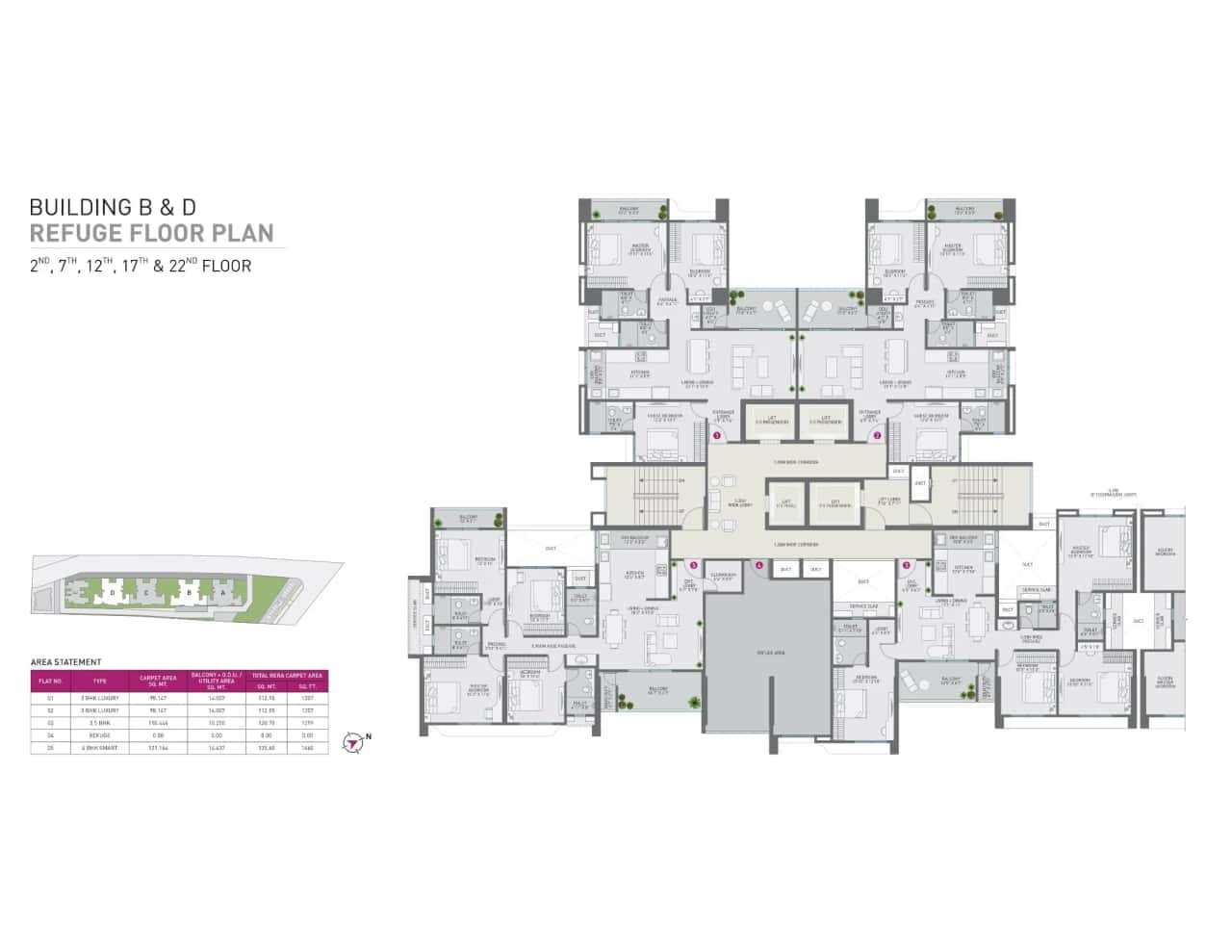 Nirman Cosmopolis Floor plan 1
