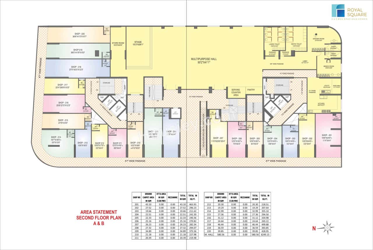 Nisarg Royal Square Master Plan