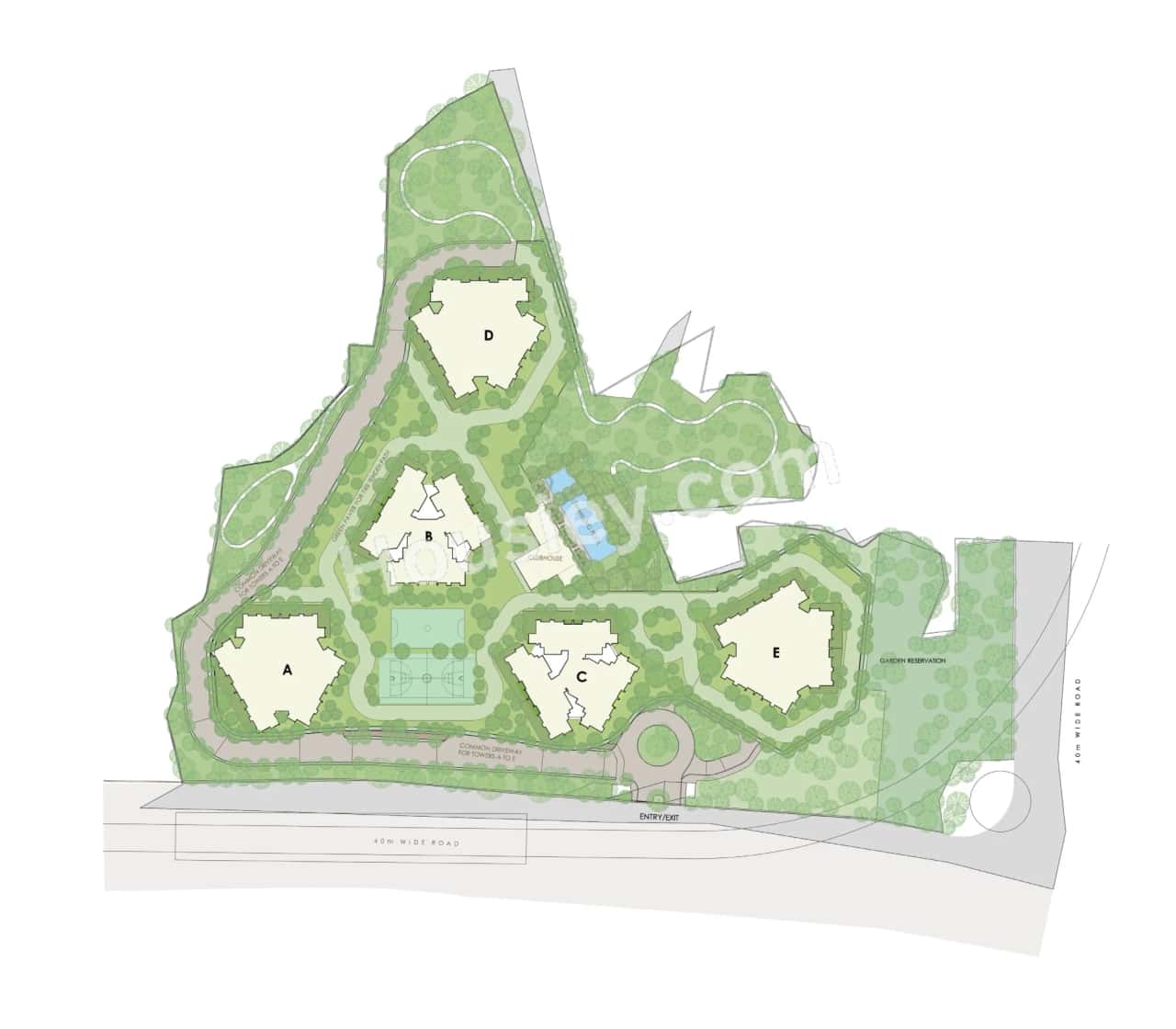 Oberoi Pokhran Floor plan 2
