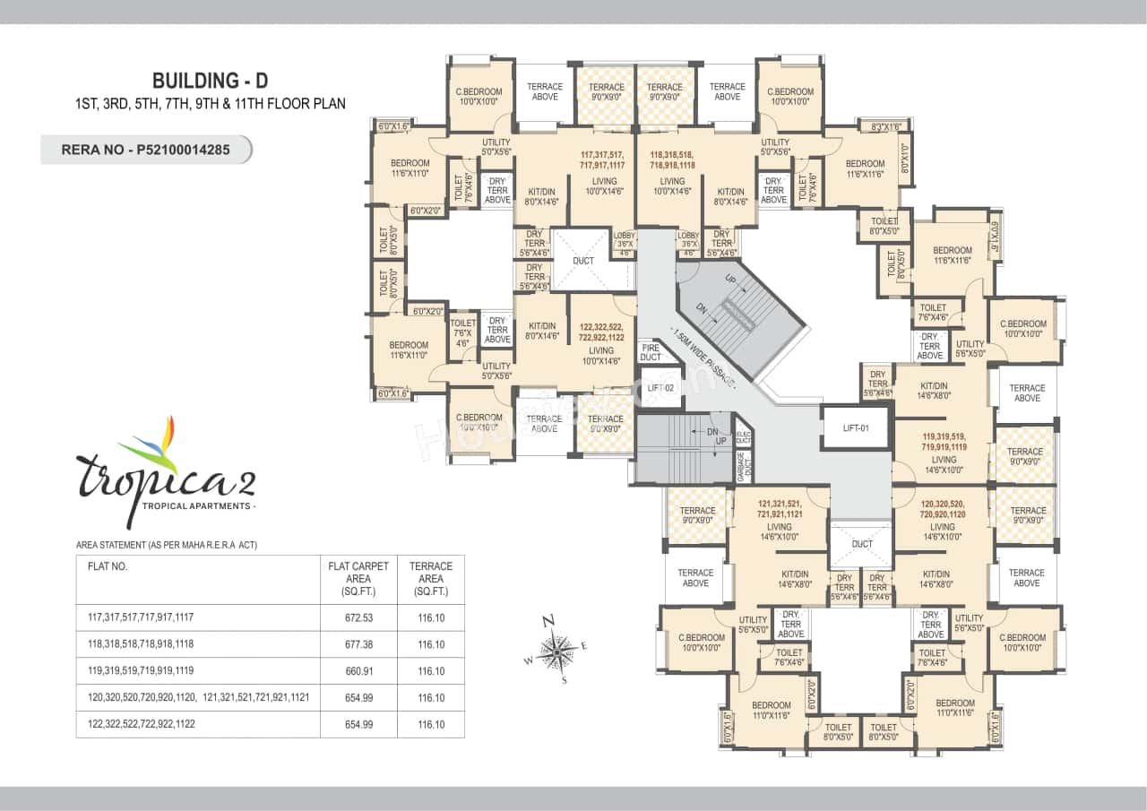 Om Tropica Floor plan 1