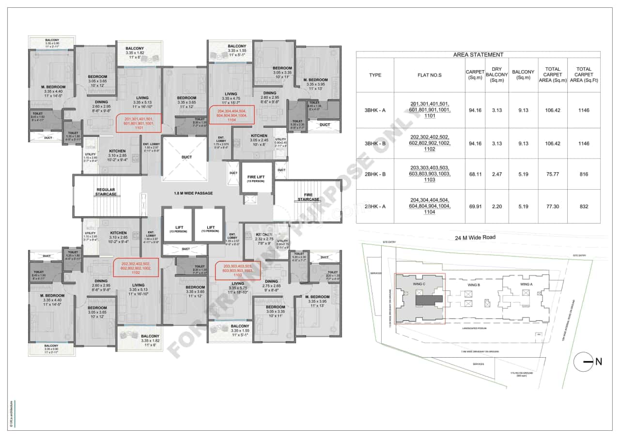 Oree Greater Bavdhan Floor plan 6