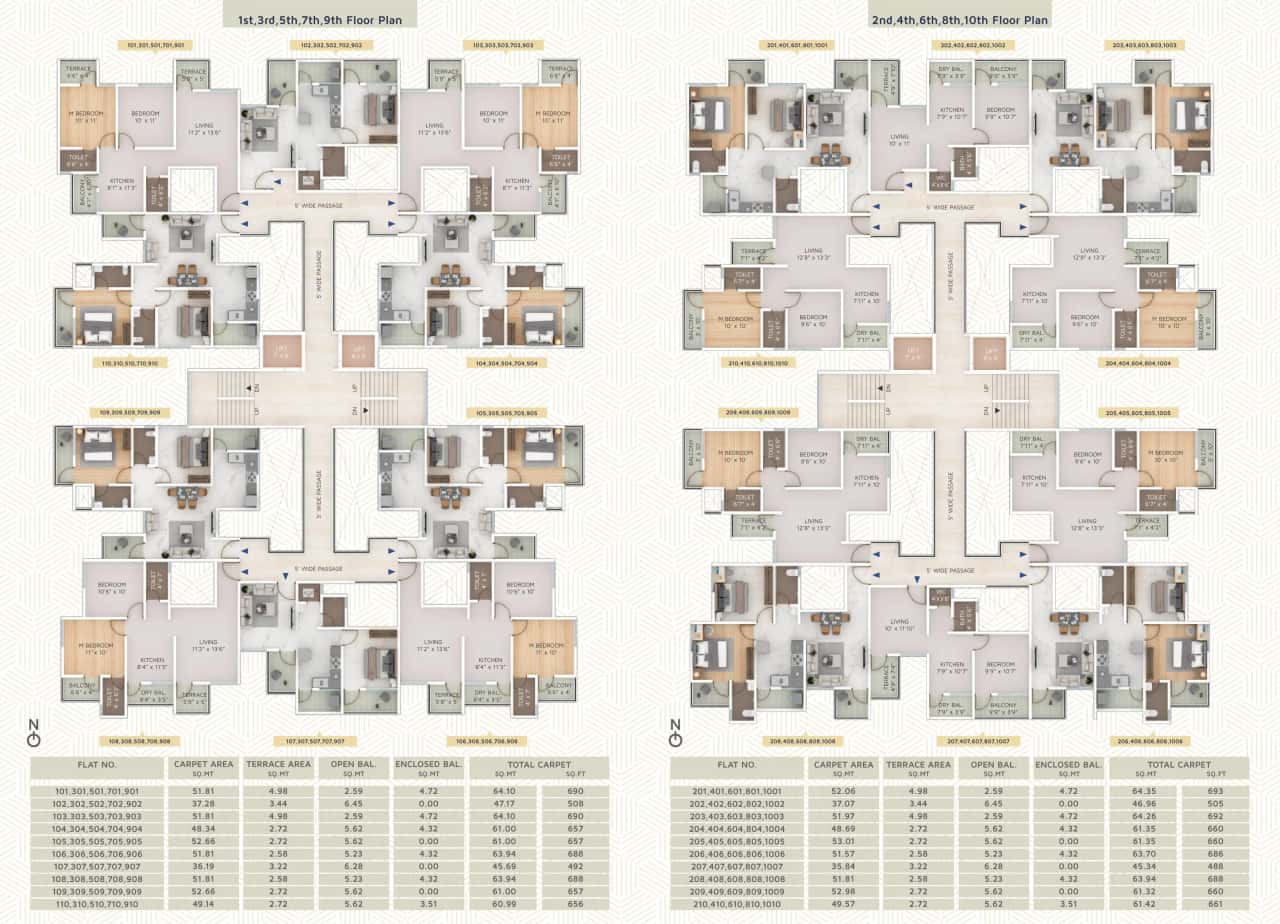 Padale Grandeza Floor plan 2