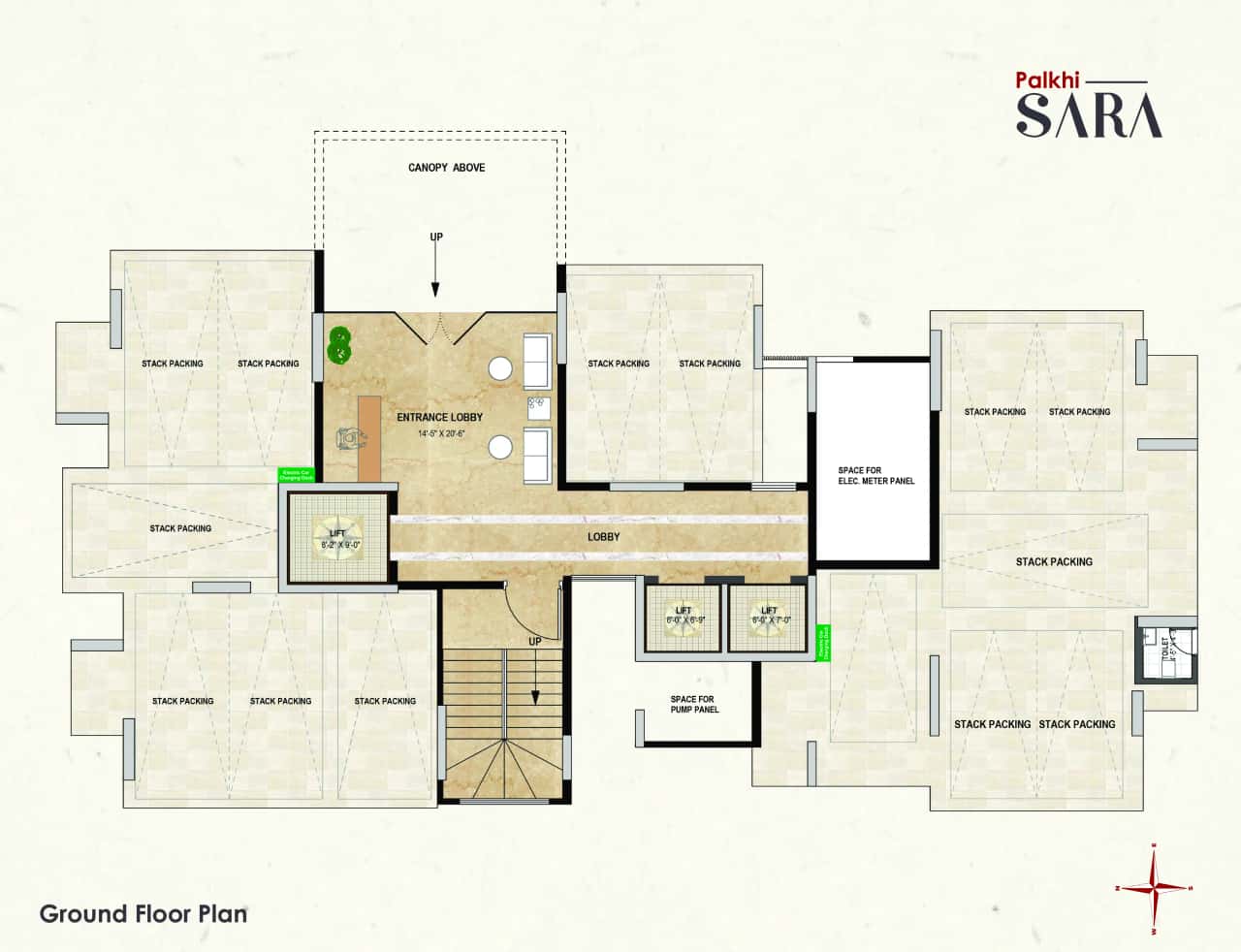 Palkhi Sara Floor plan 2