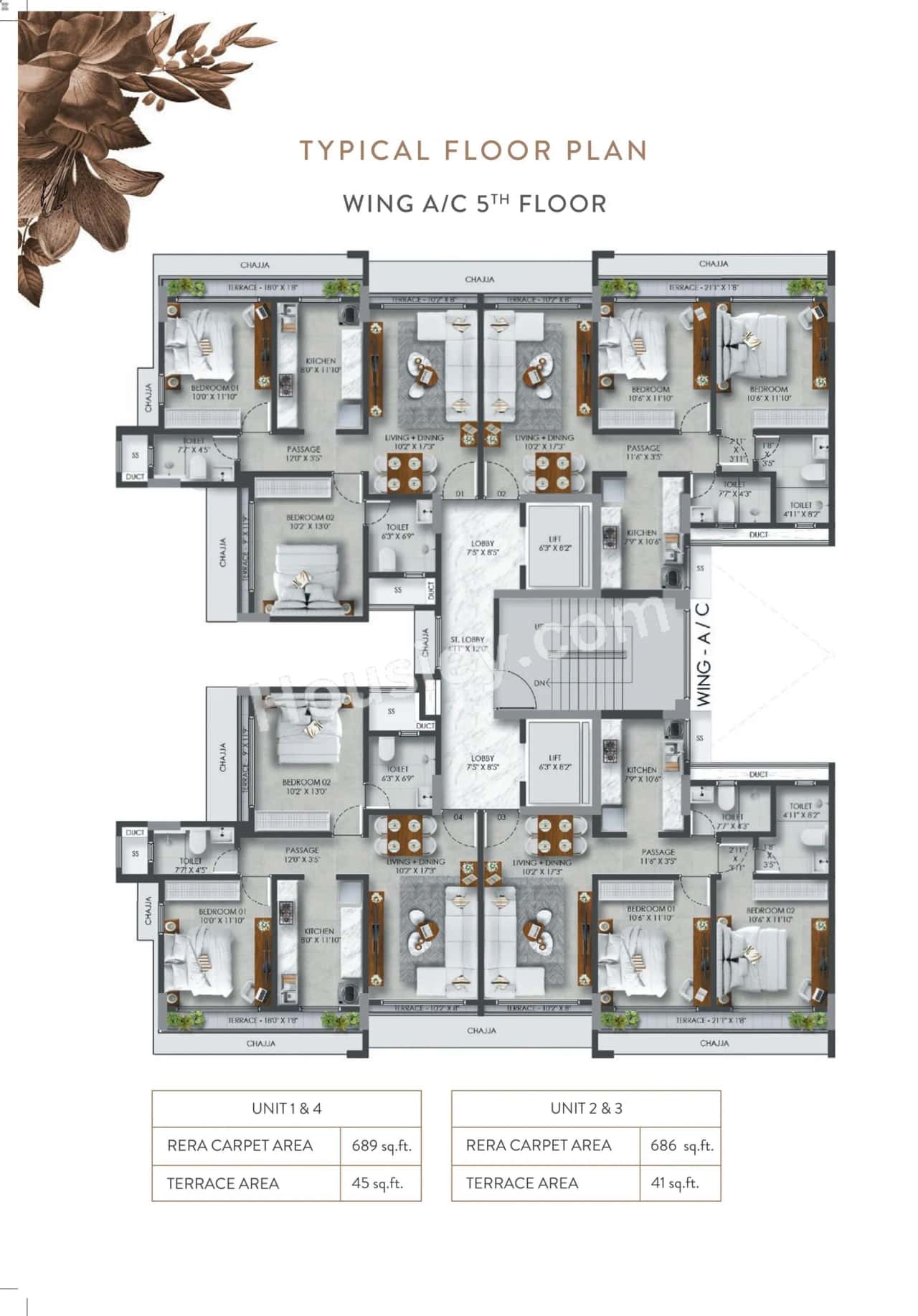Paradigm Artteza Floor plan 2