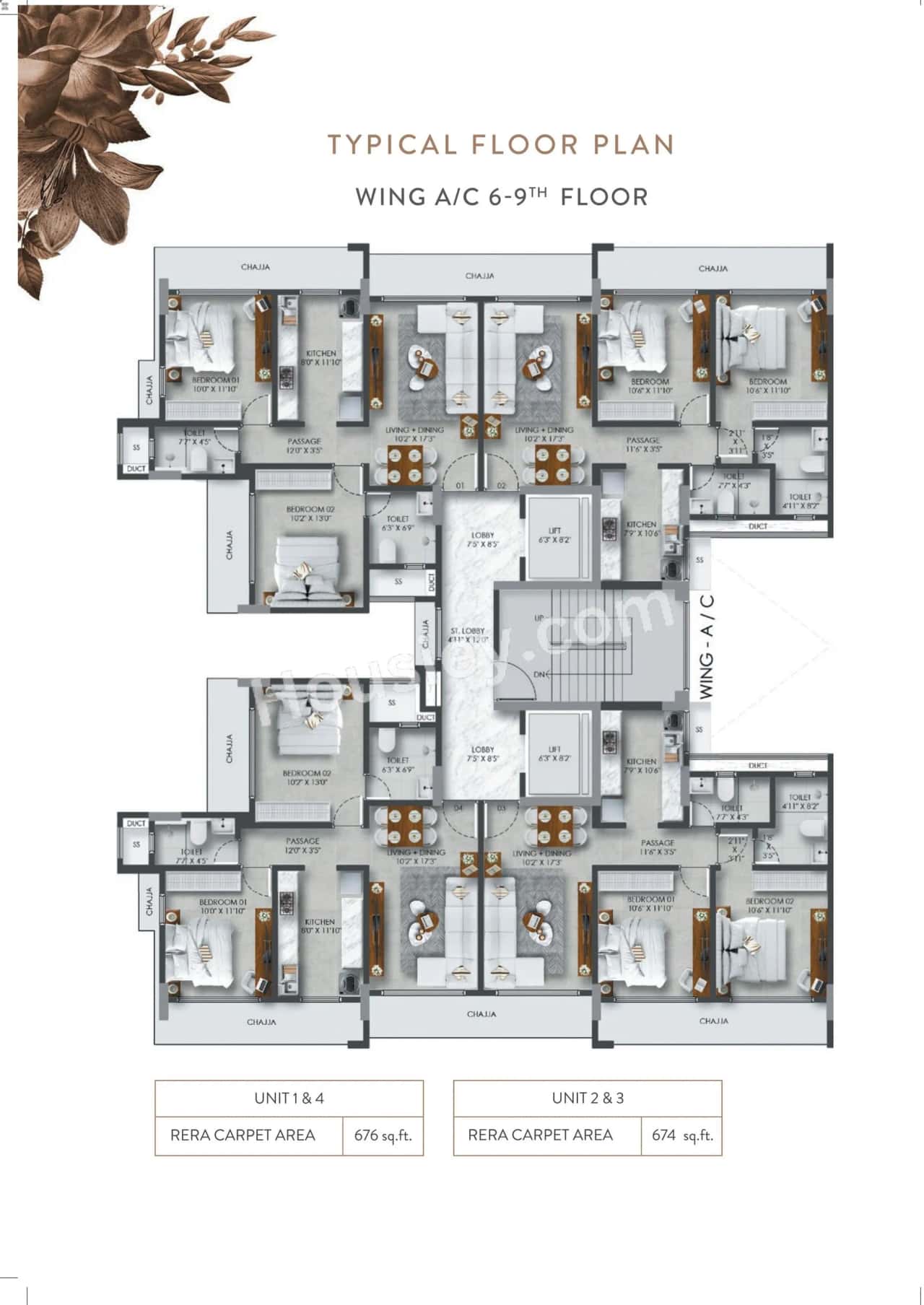 Paradigm Artteza Floor plan 1