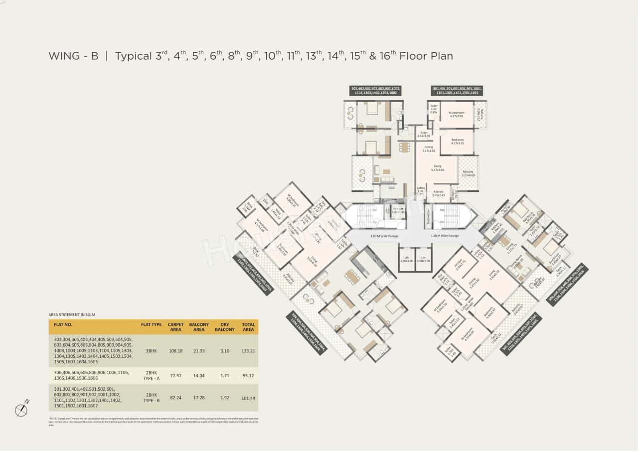 Paranjape Highgardens Floor plan 5