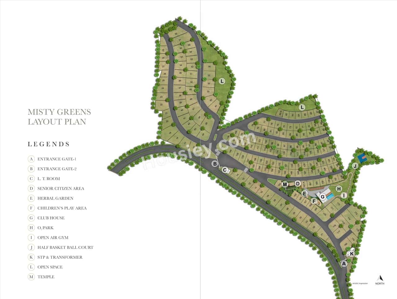 Paranjape Misty Greens Floor Plan