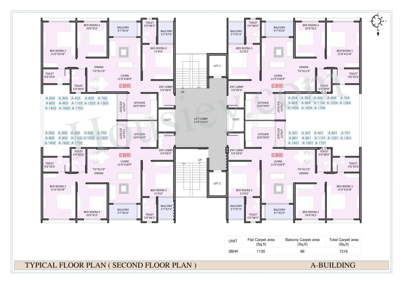 Parmar The High Gates Floor plan 1