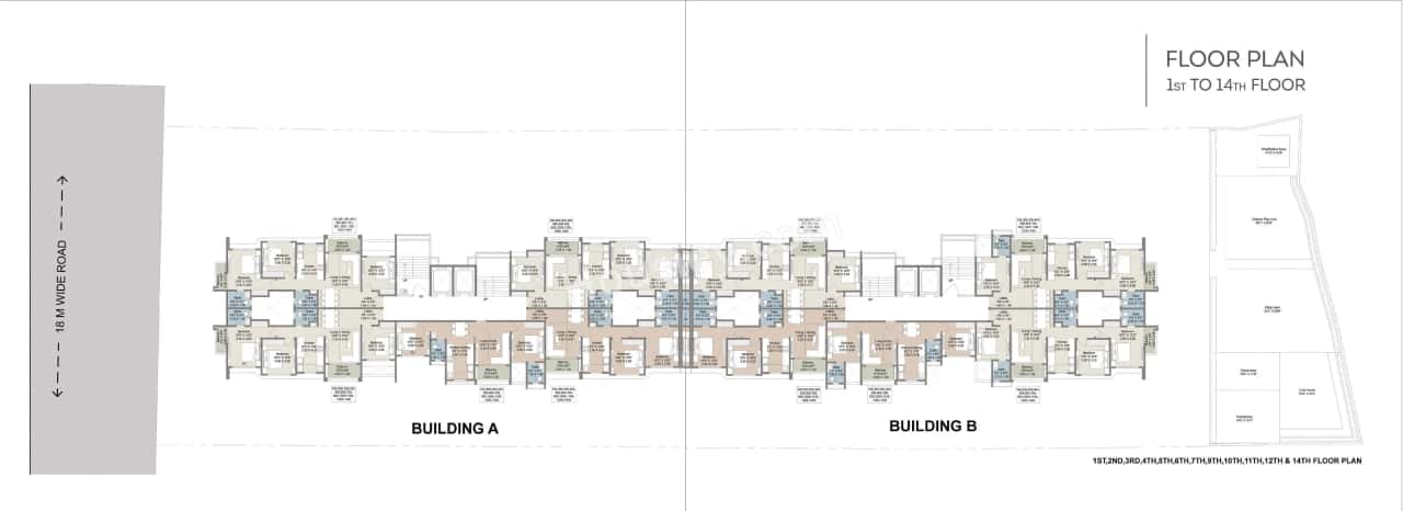 Parshwa Greens Floor Plan