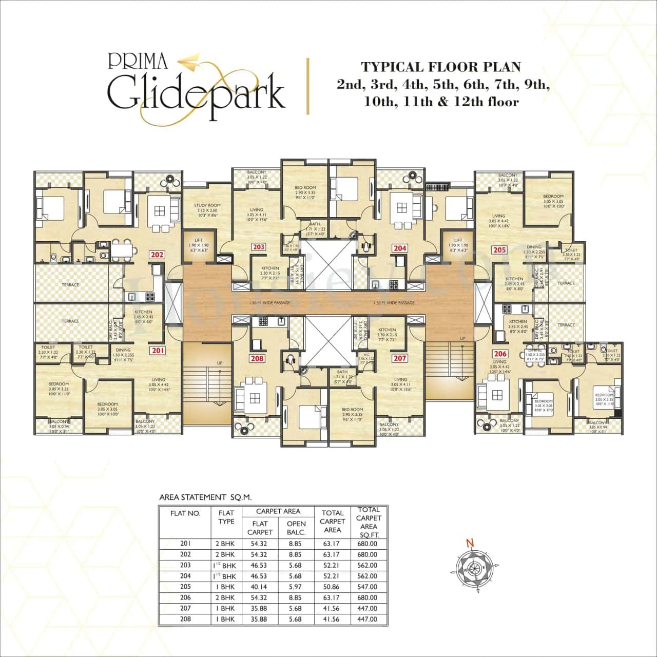 Prima Glide Park Floor plan 2