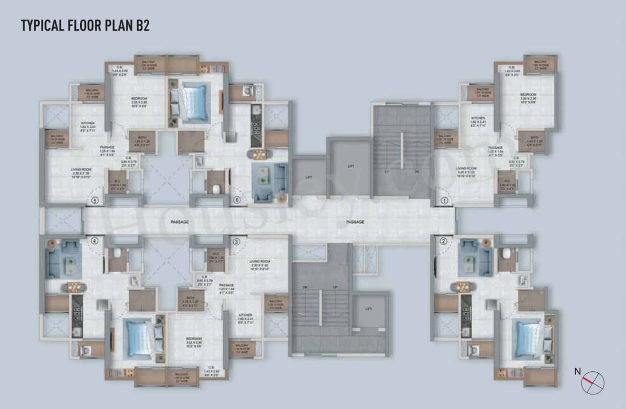 Provident Palm Vista Floor plan 1