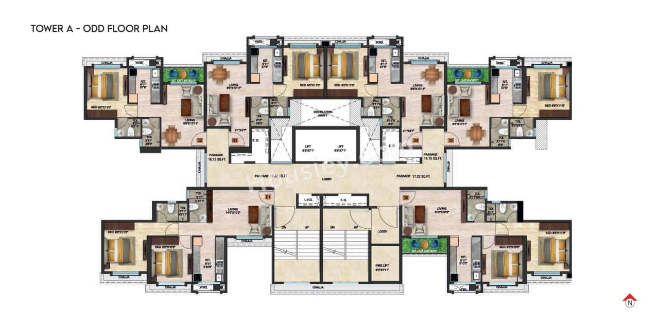 Qualcon Mantram Solacia Floor plan 2