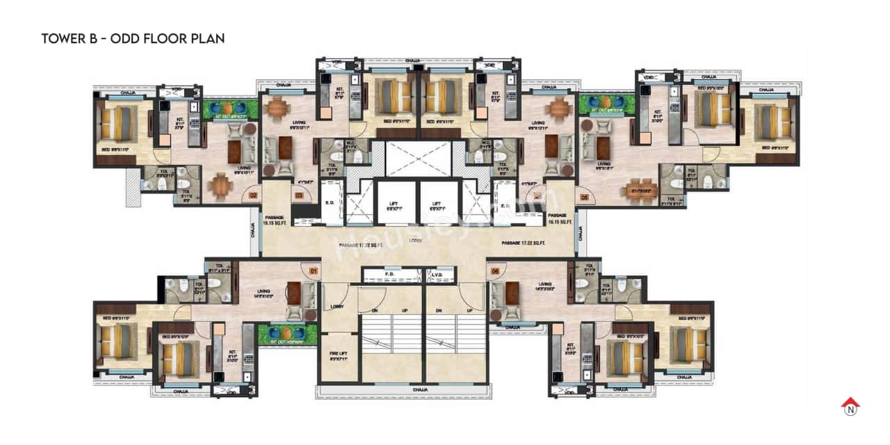 Qualcon Mantram Solacia Floor plan 4