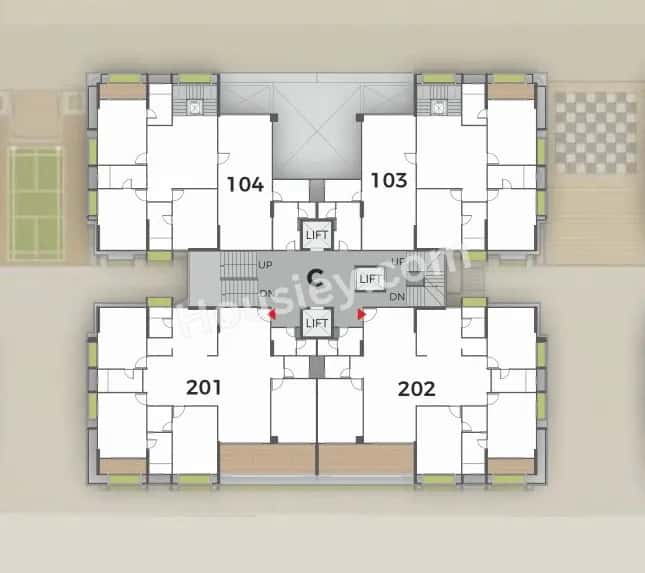 Rajyash Regius Floor plan 3