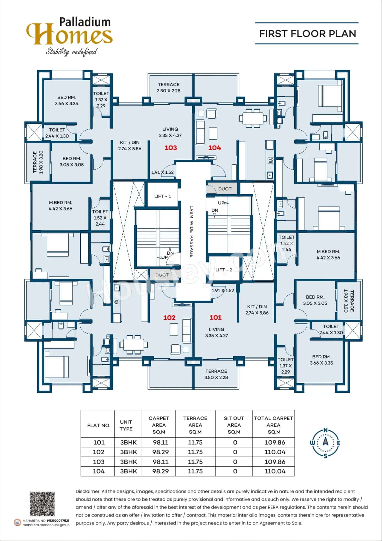 Raojee Palladium Homes Master Plan