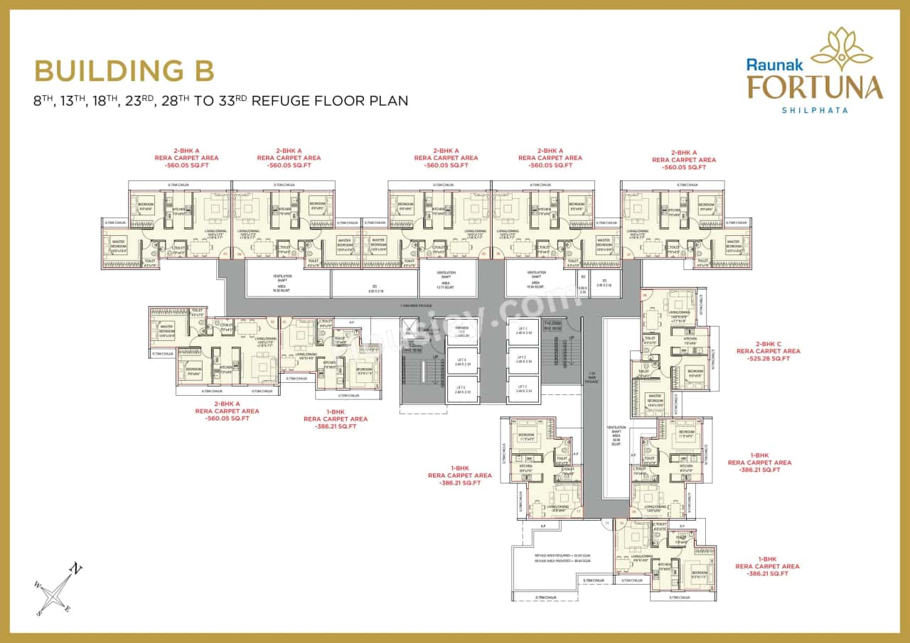 Raunak Fortuna Floor plan 4