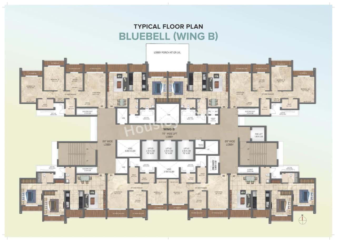 Regency Avana Floor plan 2