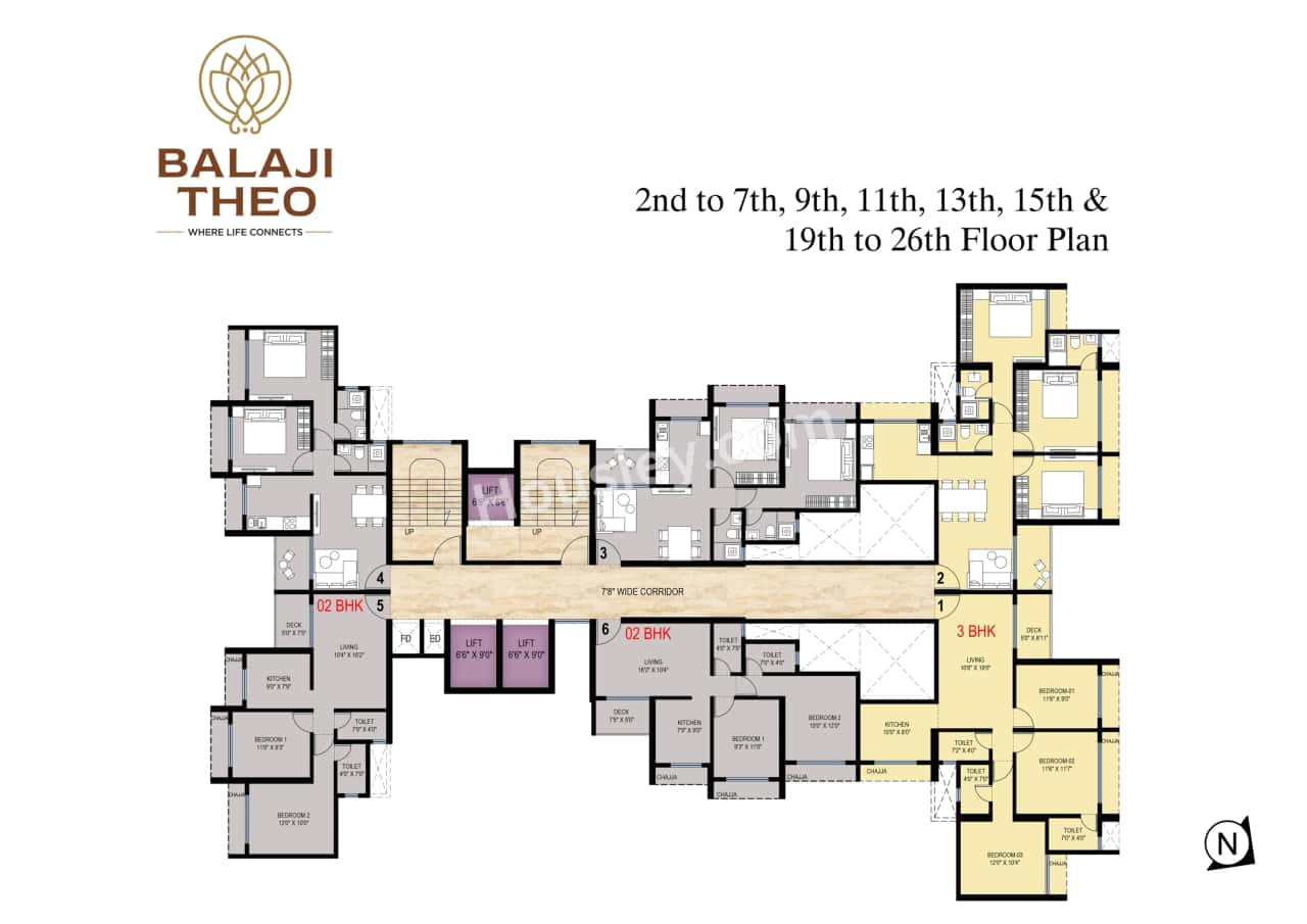 Reliable Balaji Theo Floor plan 1