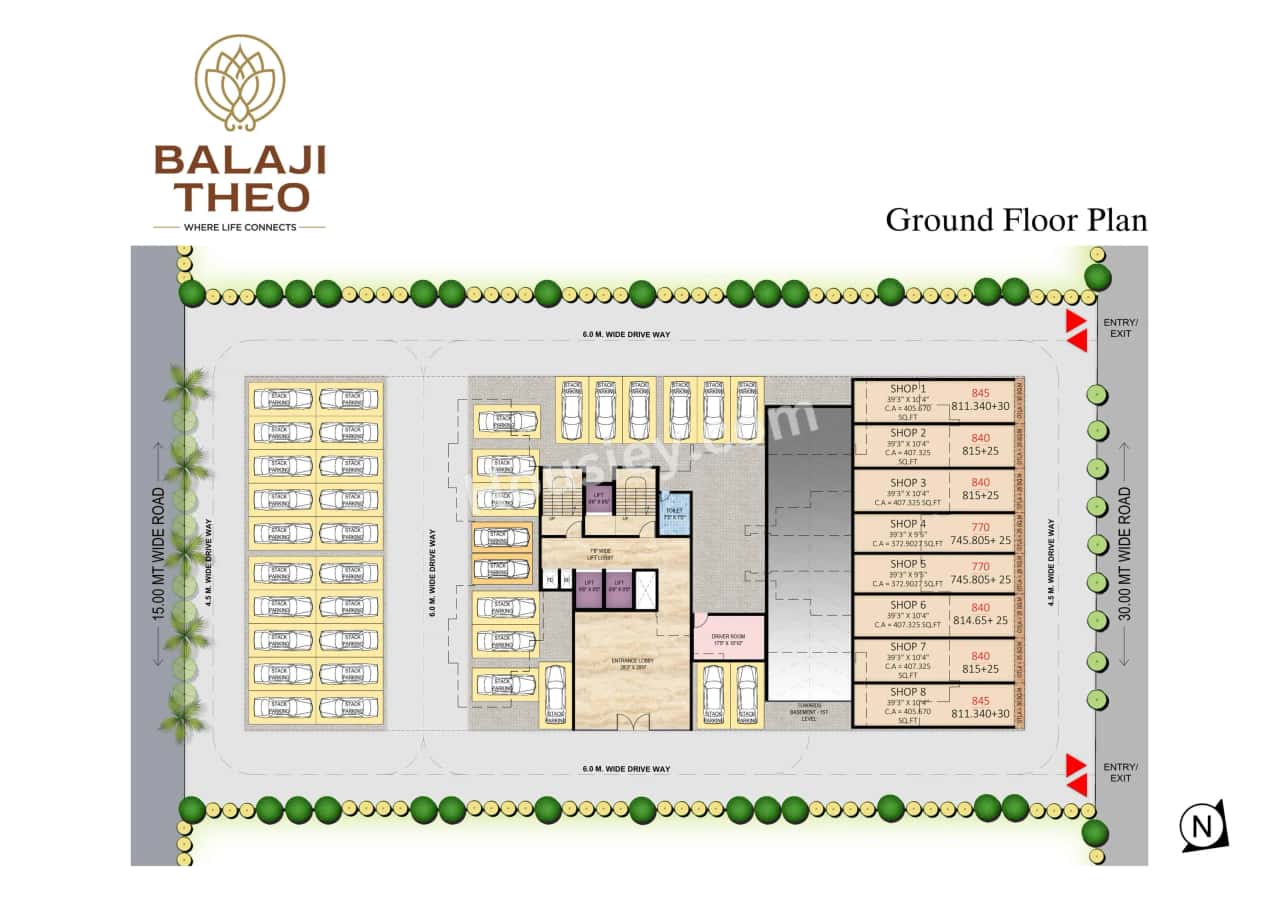 Reliable Balaji Theo Floor plan 4