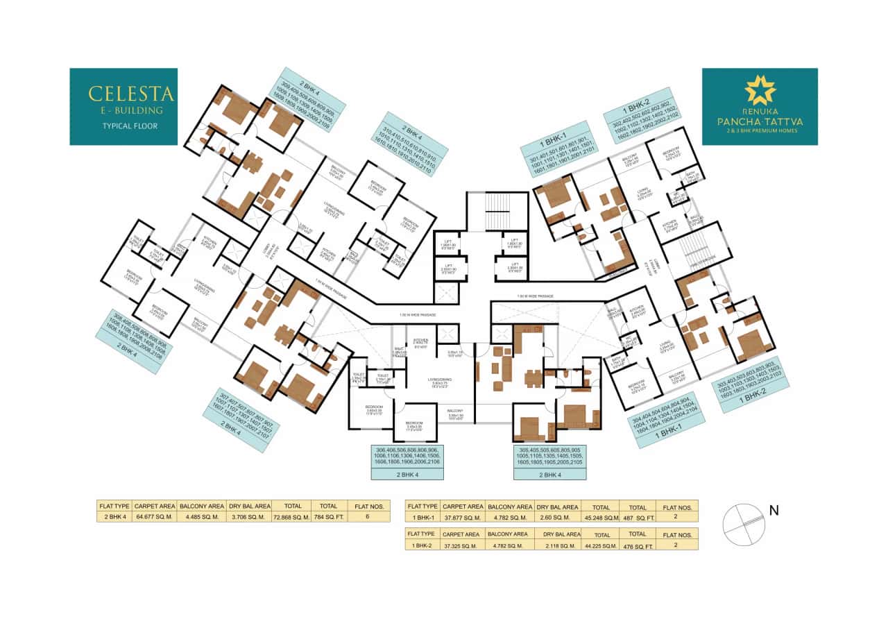 Renuka Pancha Tattva Floor plan 2