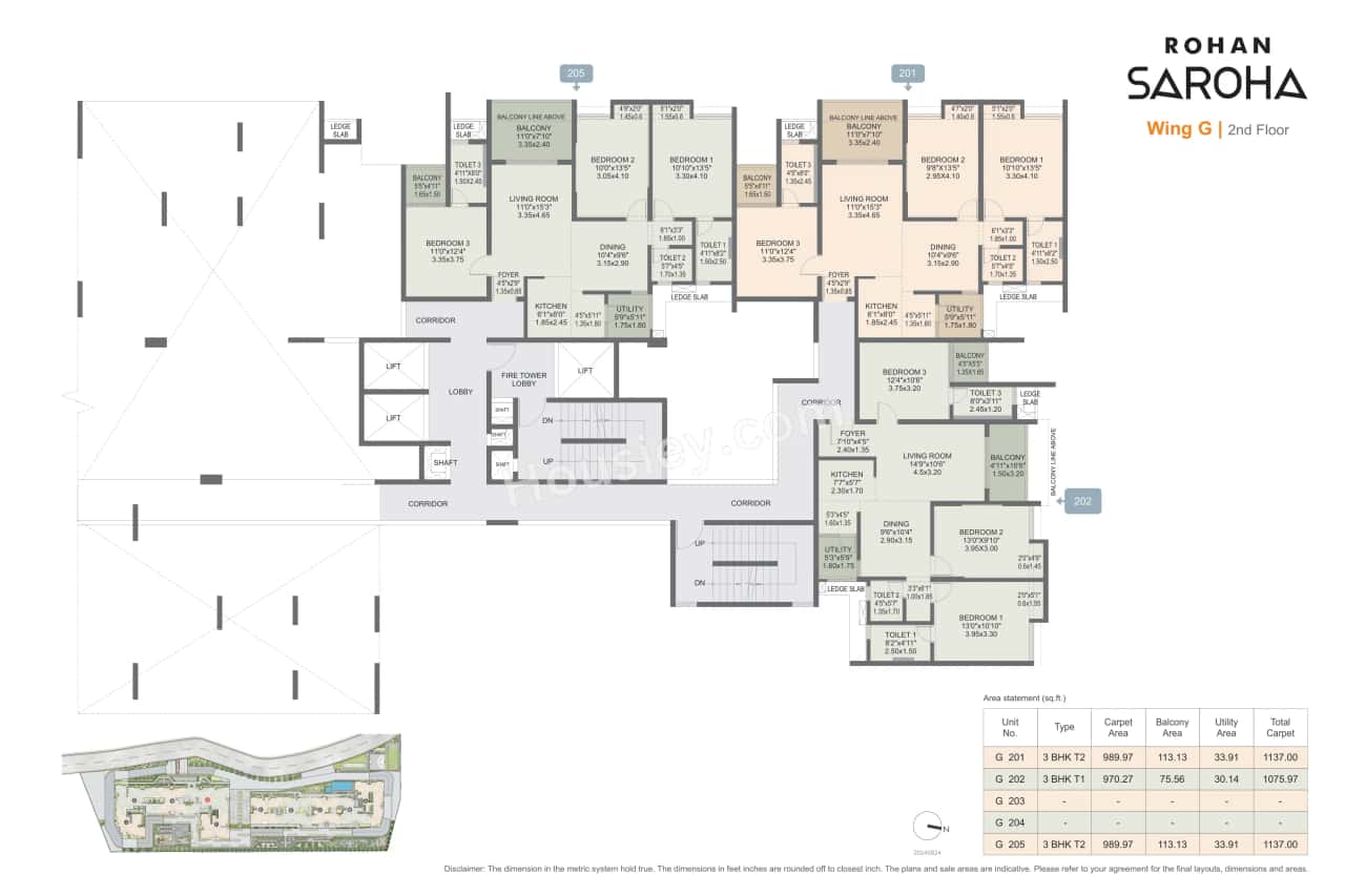 Rohan Saroha Phase 1 Floor plan 6