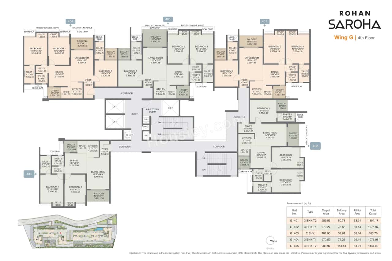 Rohan Saroha Phase 1 Floor plan 7