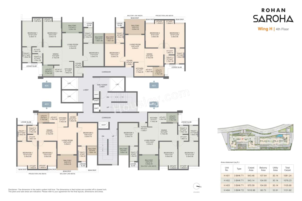 Rohan Saroha Phase 1 Floor plan 10
