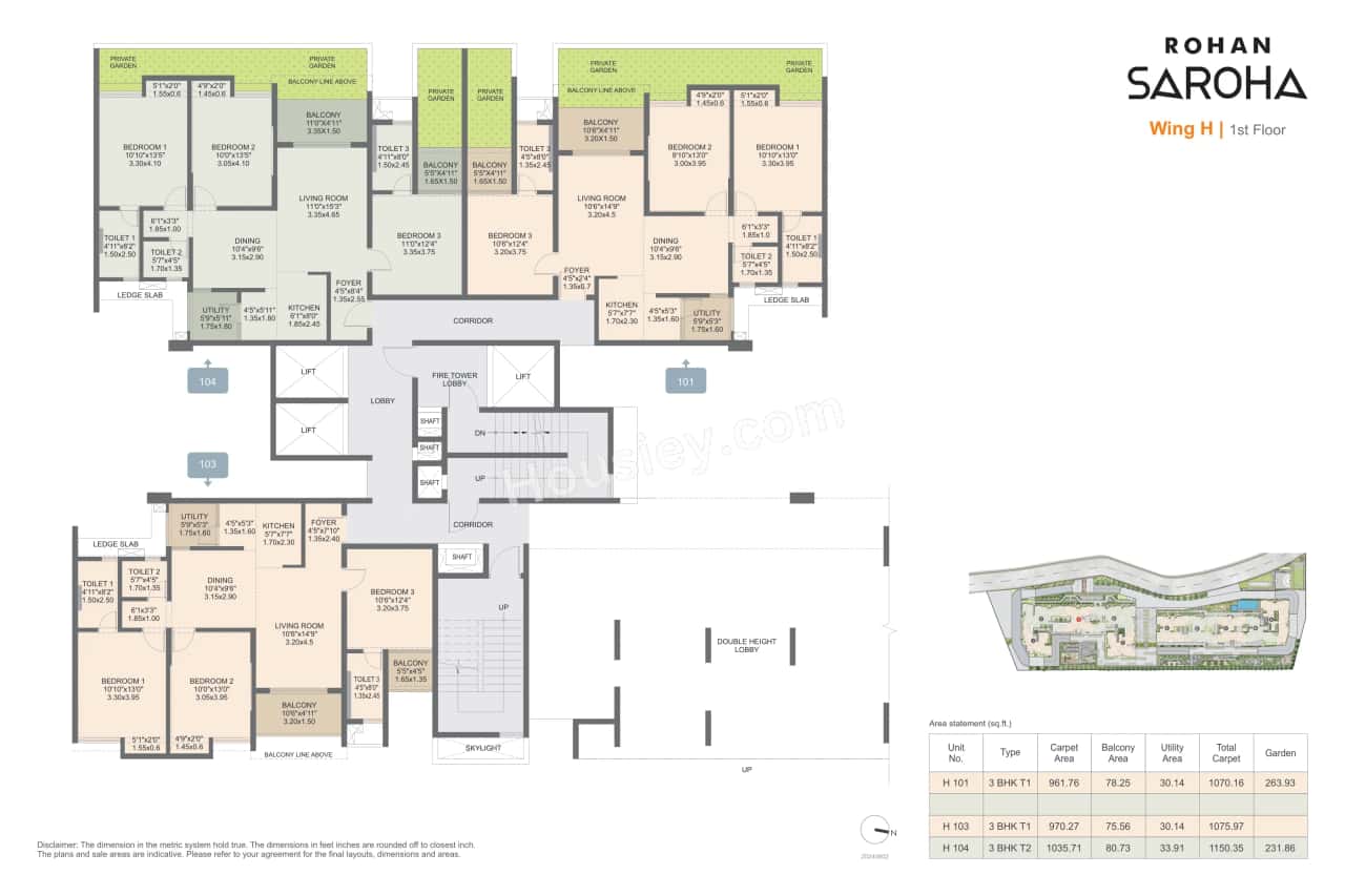 Rohan Saroha Phase 1 Floor plan 11