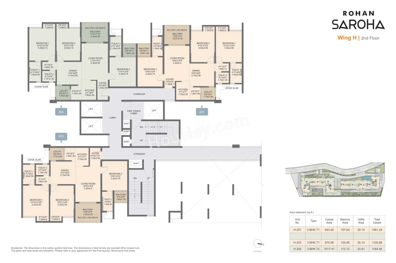 Rohan Saroha Phase 1 Floor plan 12