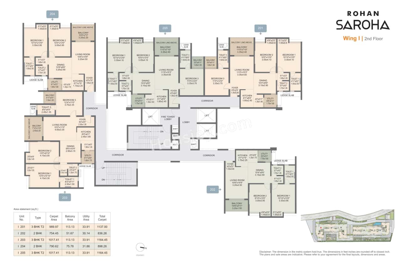 Rohan Saroha Phase 1 Floor plan 14