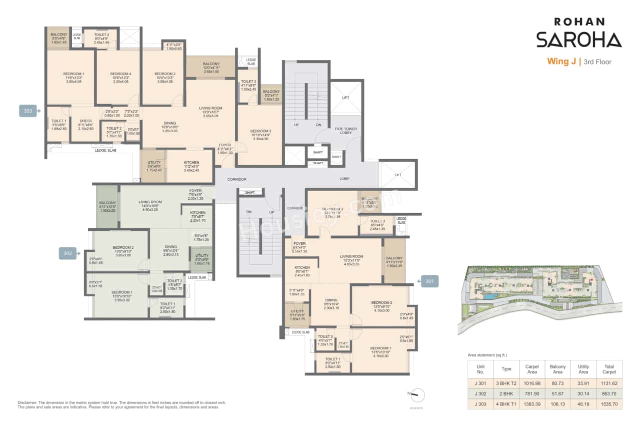 Rohan Saroha Phase 1 Floor plan 17