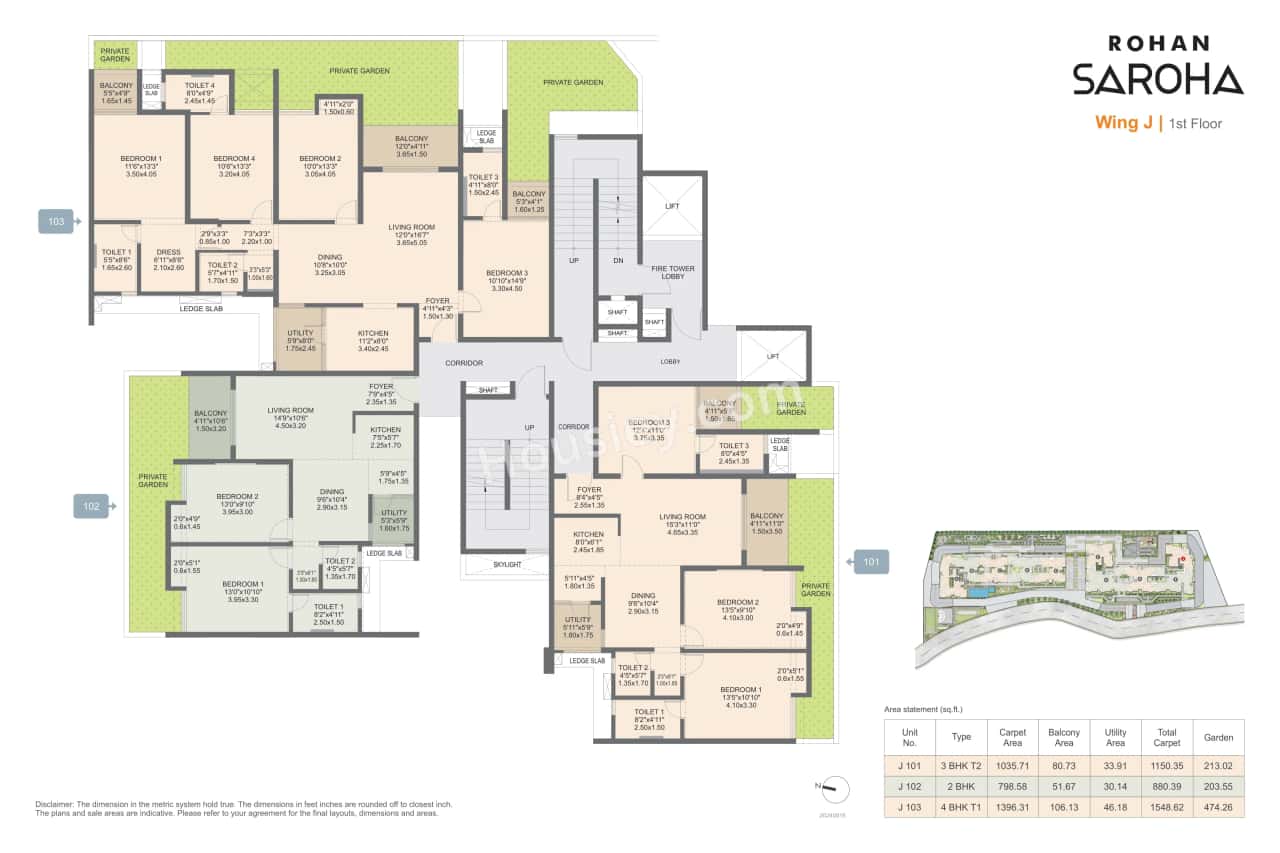 Rohan Saroha Phase 1 Floor plan 20
